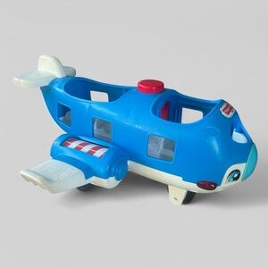 Fisher Price Little People Movers travel together airplane wheels